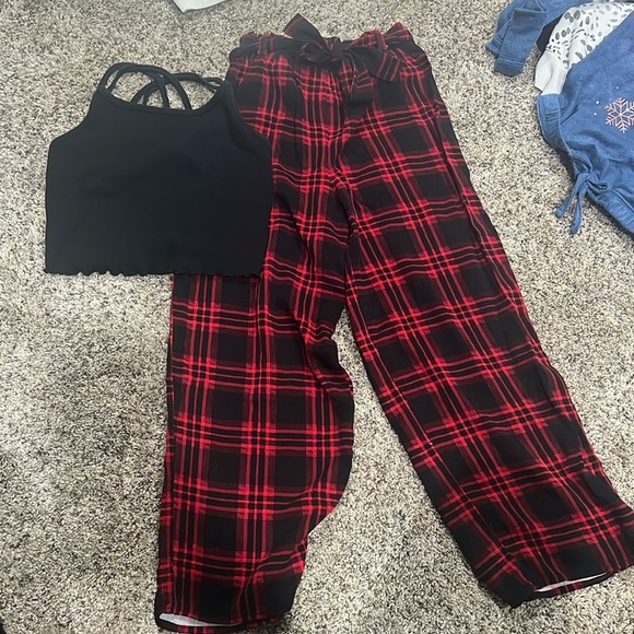 art class Other - Girls wide leg pant and tank outfit size M (7/8)